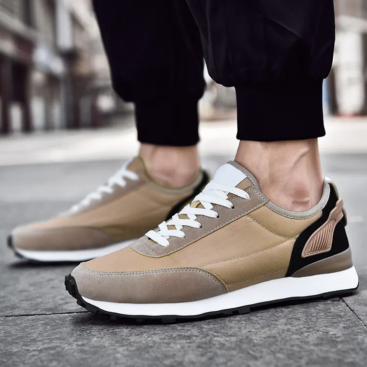 OEM Comfortable MD Rubber Outsole Anti-Slip Zapatos Hombre Sneaker Manufacturer Men Casual Shoes 2021