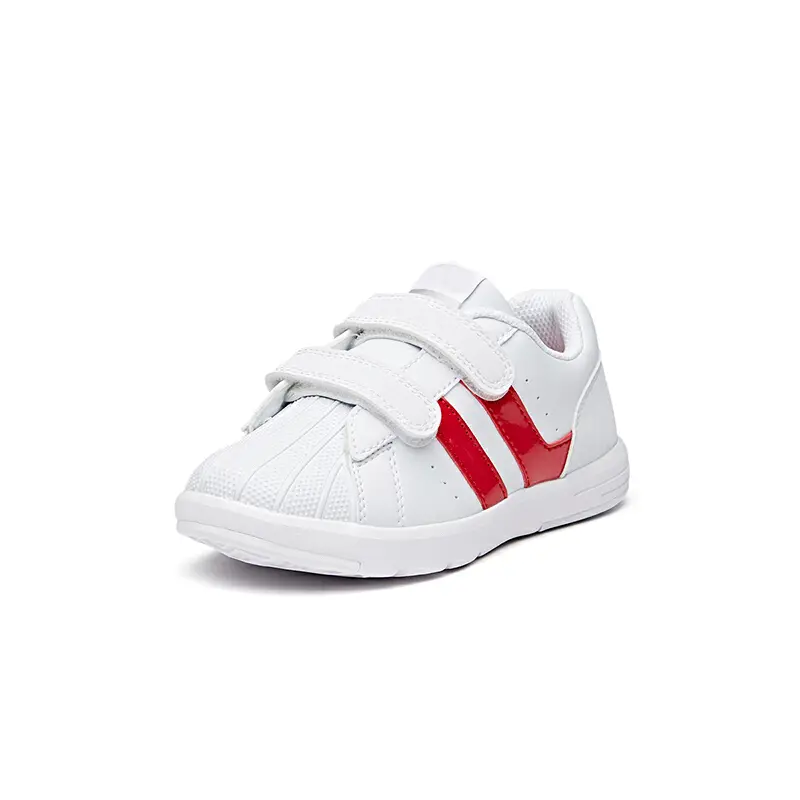 OEM ODM Service Fashion Trend Boys Girls White Skateboard Sneaker Children's Casual Shoes