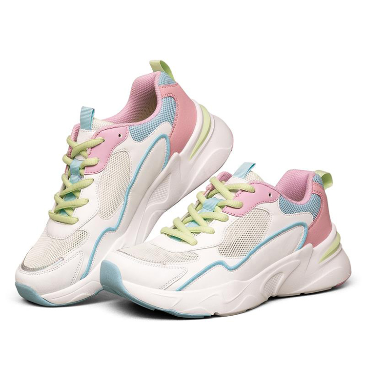 Wholesale Outdoor Breathable Mesh Woman Zapatillas Cheap Walking Sports Shoes Sneakers